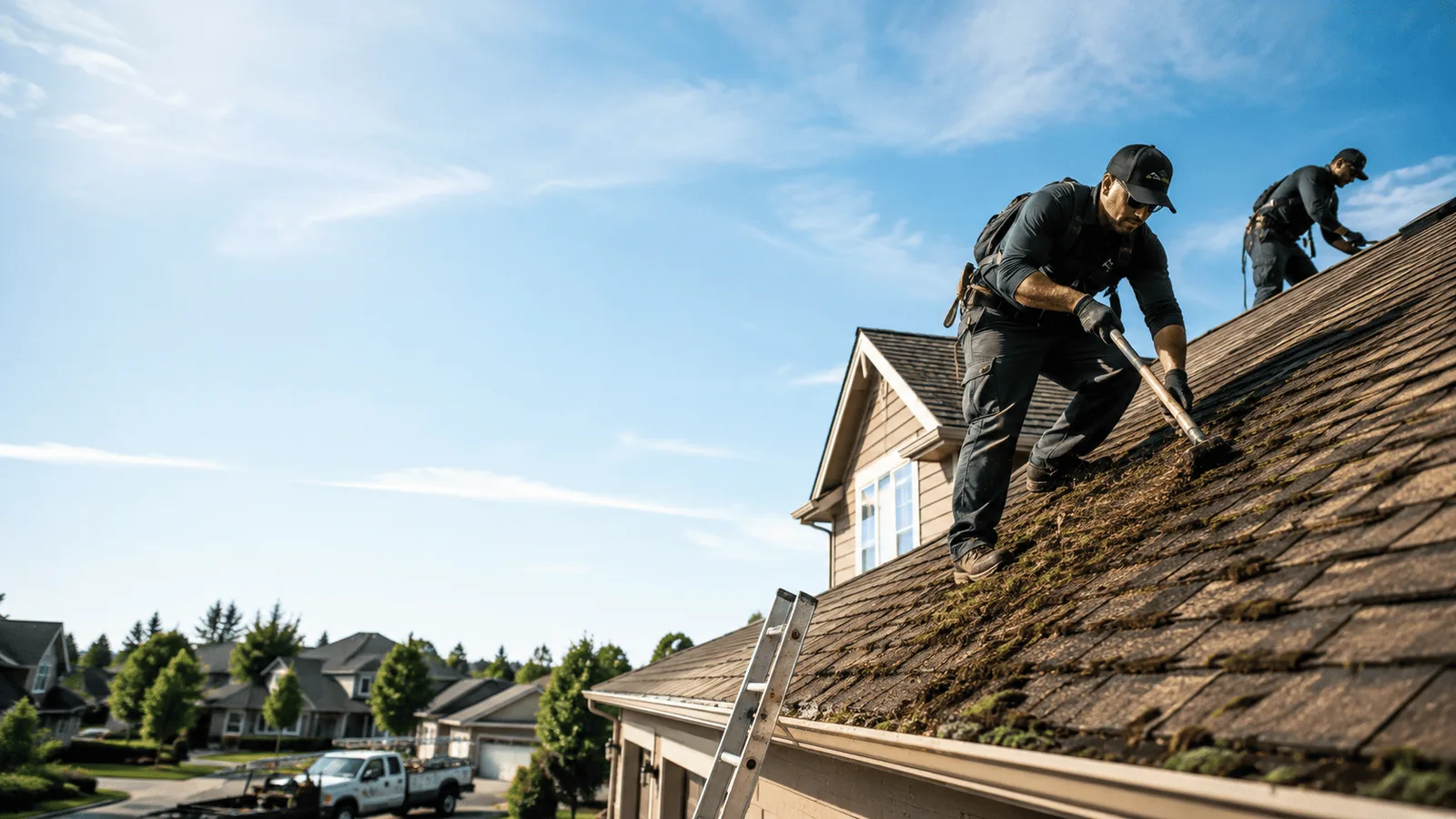 Roof Moss Removal in Bailey, MI near me